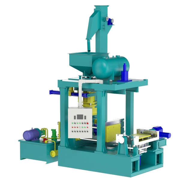 垂直分型射芯機